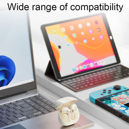 Havit S3 Merle Lite In-Ear ENC Call Noise Reduction Wireless Bluetooth Earphone(Pink) by Havit