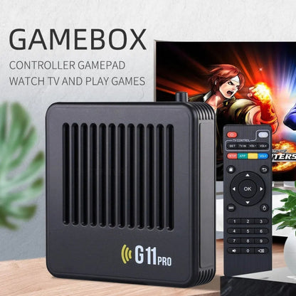 G11 PRO Game Machine TV Box Dual System HDMI HD 4K Retro Arcade, Style: 256G+Charging Handle by bashfashion