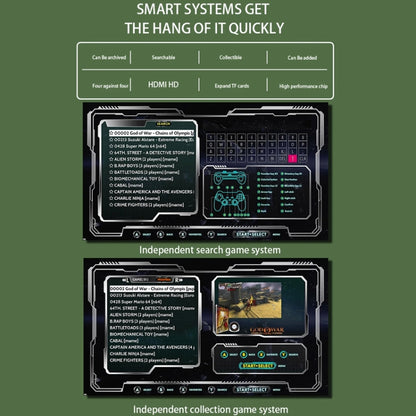 G11 PRO Game Machine TV Box Dual System HDMI HD 4K Retro Arcade, Style: 256G+Charging Handle by bashfashion