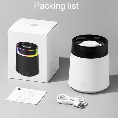 H10 Home Portable Office Aromatherapy Diffuser Running Horse Night Light Large Fog Humidifier(White) by bashfashion