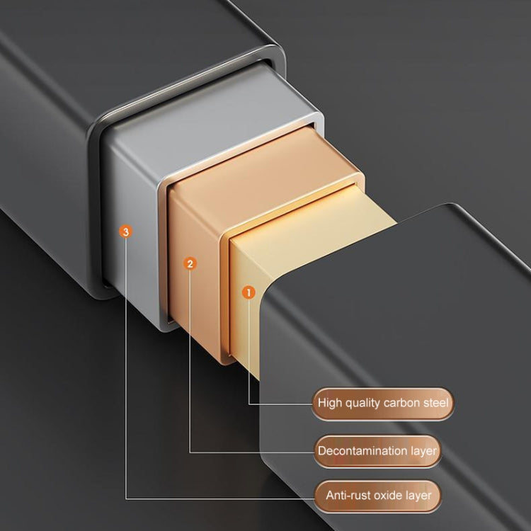 Three-Layer 50cm Kitchen Multifunctional Shelf Household Countertop Spice Storage Racks by bashfashion