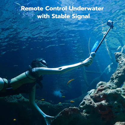 TELESIN 0.85m Underwater Selfie Stick Wireless Remote Control For GoPro HERO12 Black / HERO11 Black / HERO10 Black / HERO9 Black / HERO8 Black by TELESIN