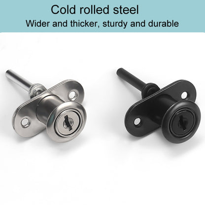 Home Office Desk Drawer Triple Connect File Cabinet Lock, Style: Front White by bashfashion