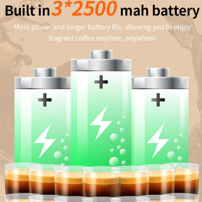 12V 3 In 1 Car Self-heating Coffee Machine Compatible With Large / Small Capsules and Ground Coffee, EU Plug(Black) by bashfashion