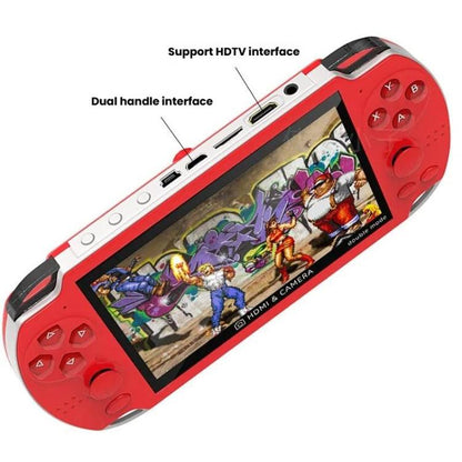 A3 4.3-Inch Handheld Game Console With Camera Supports Dual Handles/TV Output/10 Simulators Built In 8G(Black) by bashfashion