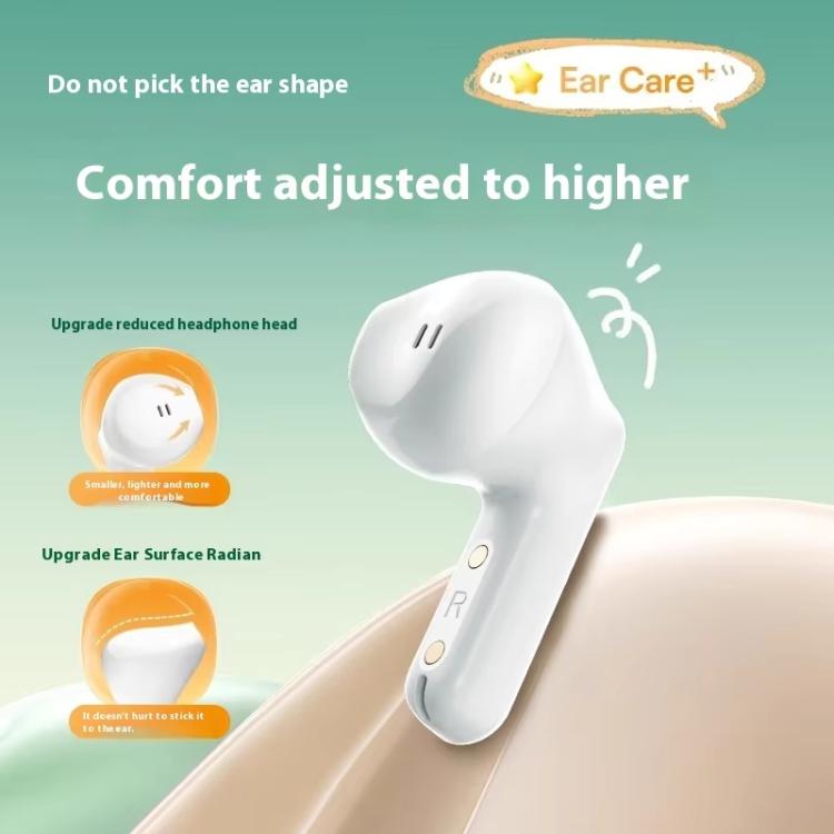 Havit E9 Semi-In-Ear ENC Noise Reduction Wireless Bluetooth Earphones, Color: White-Standard Edition by Havit