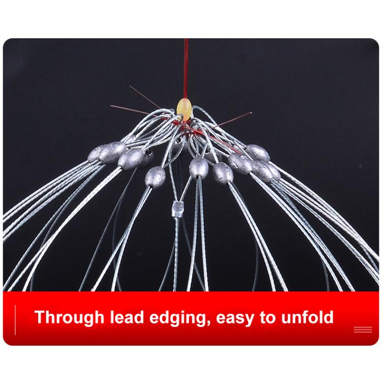 Diameter 52cm/20 Strands Automatically Retractable Crab Cage Wire Crab Opening And Closing Cage by bashfashion