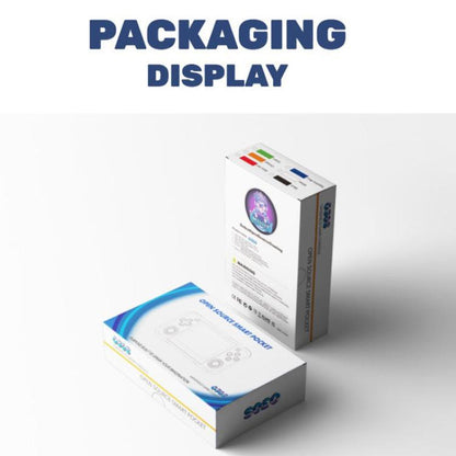 O30S 3.5-inch IPS Screen Open Source Handheld Game Console Linux System, Memory: 64G(Red) by bashfashion