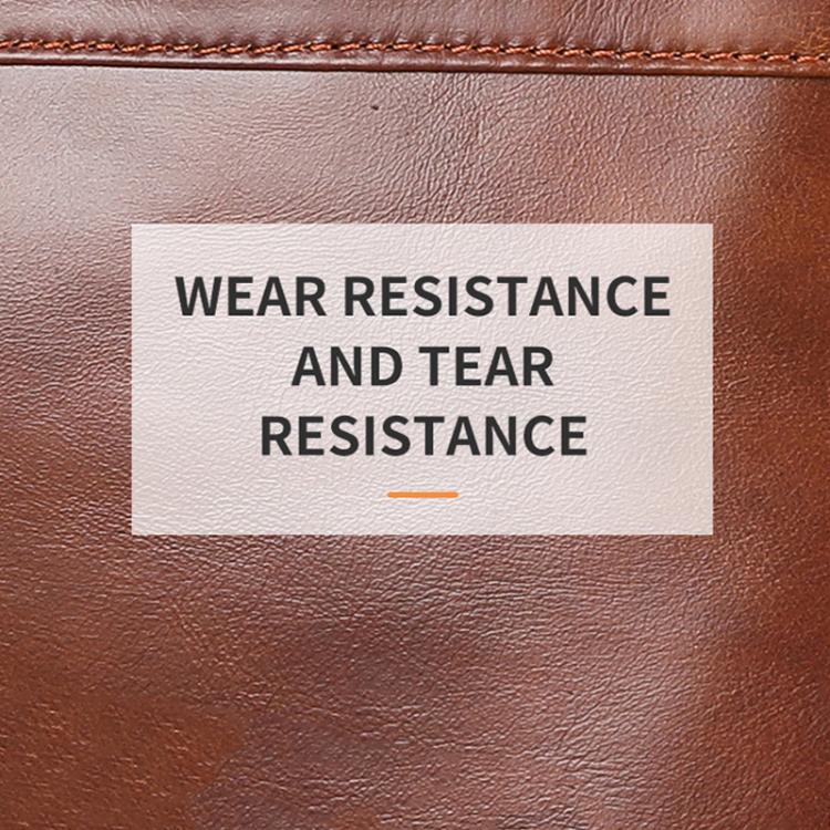 BULL CAPTAIN 054 Large Capacity Retro Business Top Layer Cowhide Hand-held Briefcase(Coffee) by BULL CAPTAIN