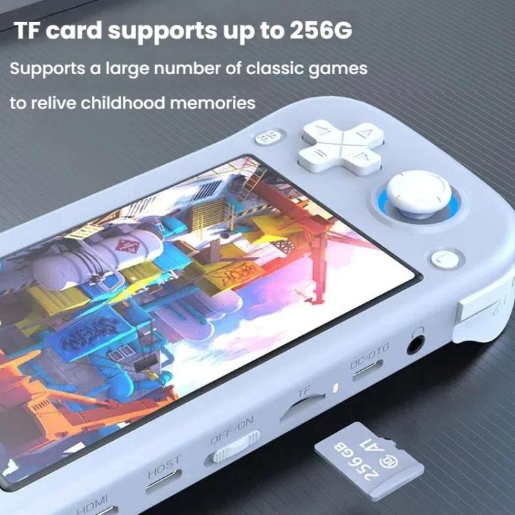 XF43 Retro Handheld Game Console Open Source 4.3 Inch Large Screen Gaming Video Players Console 64G(Gray) by bashfashion