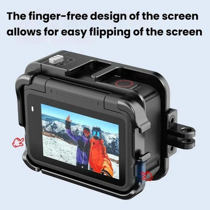 For Insta360 Ace Pro HEPAIL AC-26 Metal Rabbit Cage Camera Frame Accessories by HEPAIL