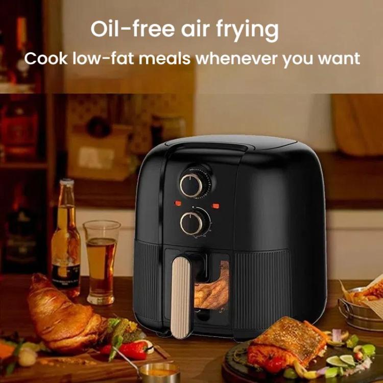 10L Large Capacity Air Fryer Multifunctional Electric Fryer French Fry Maker, EU Plug, Style: Dual-control Mechanical Non-visible by bashfashion